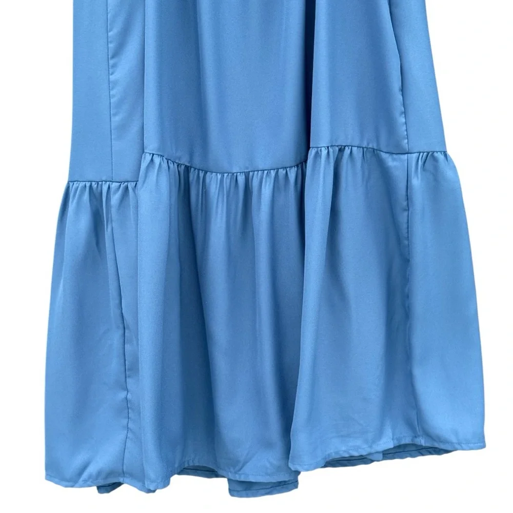 NEW Jessica Simpson | Tiered Cotton/Linen Dress | Small - Picture 6 of 9